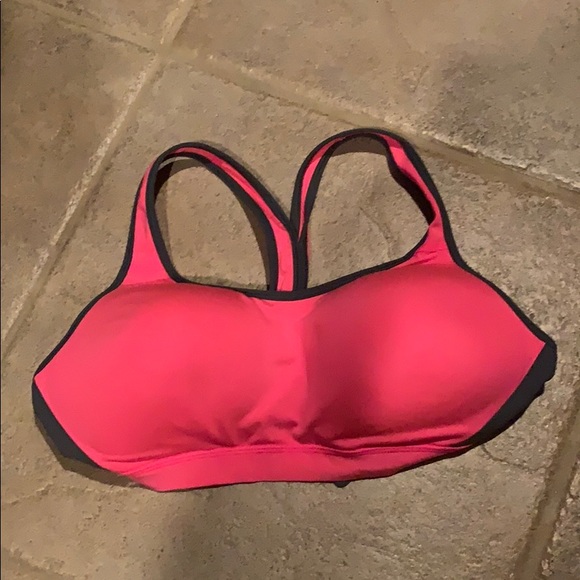 Champion Sports Bra L Pink & Gray - Picture 1 of 4